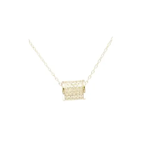 Gargantilla Itemporality Plata Baño Oro y Circonitas Blancas SNL-201-033-UU