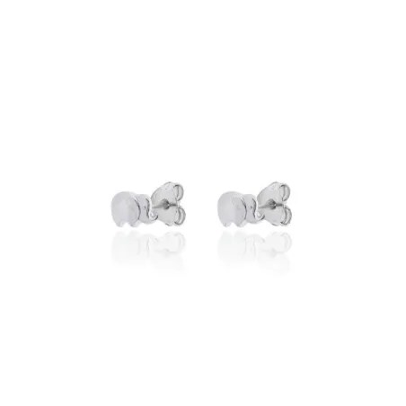 Pendientes Plata Baño Rodio Elefante PP-ELEFANTEG