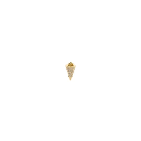 Charm Suelto Salvatore Miscellany Mujer Cono Plata Baño Oro y Circonitas 213CH012