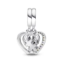 Charm Colgante Divisible Pandora Puzzle Corazones de la Amistad 792239C01