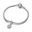 Charm Colgante Pandora Huella de Mascota Brillante 792247C01