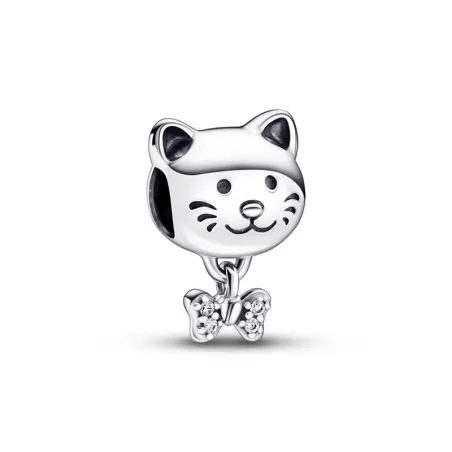 Charm Pandora Mascota Gato & Lazo 792255C01