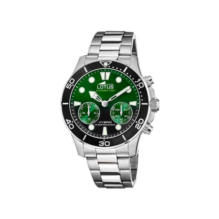 Reloj Lotus Connected Hombre Plateado y Verde 18800/6