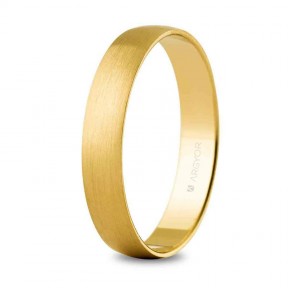 Alianza boda oro 3,5mm satinada 5035S