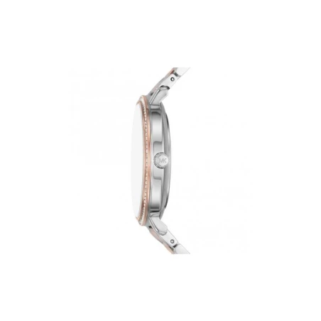 Reloj Michael Kors Pyper Mujer Plateado y Rosado Analógico MK4667