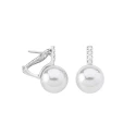 Pendientes Majorica Plata, Circonitas y Perla 14225.01.2.000.010.1
