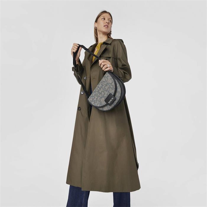 Bandolera TOUS Amaya Kaos Icon Negra Mediana 295901494