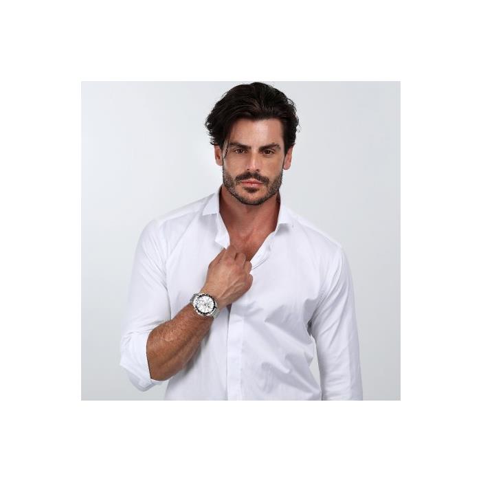 Reloj Maserati Traguardo Cronógrafo Plateado Hombre R8873612049