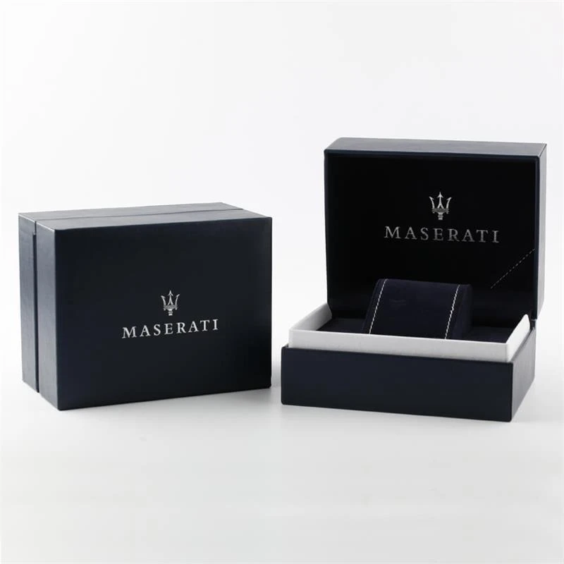 Reloj Maserati Stile Hombre Plateado y Dorado Cronógrafo R8873642009