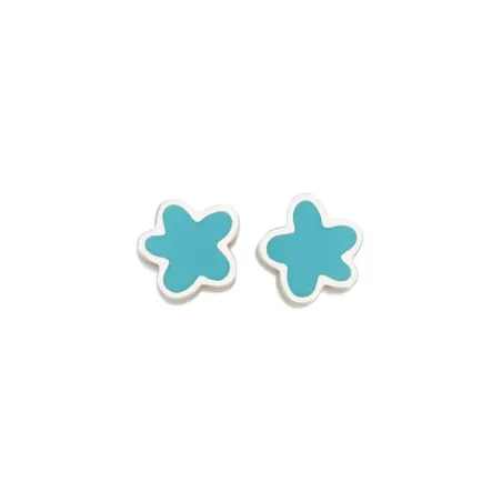 Pendientes Agatha Ruiz de la Prada New SuperAgatha Flor Azul Tiffany 085SUP