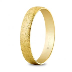 Alianza de oro hielo 4mm 50403H