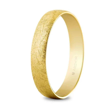 Alianza de oro hielo 4mm 50403H