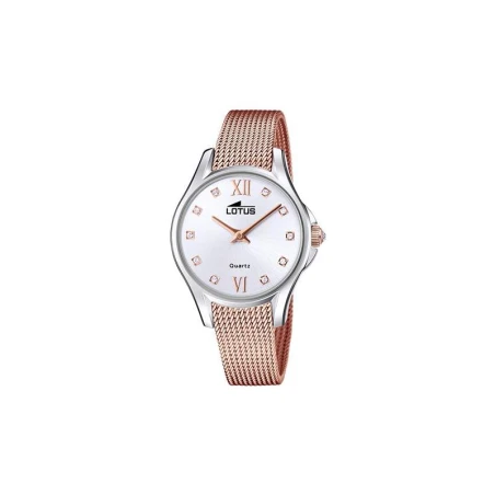 Reloj Lotus Bliss Mujer Rosado y Plateado Analógico 18799/1