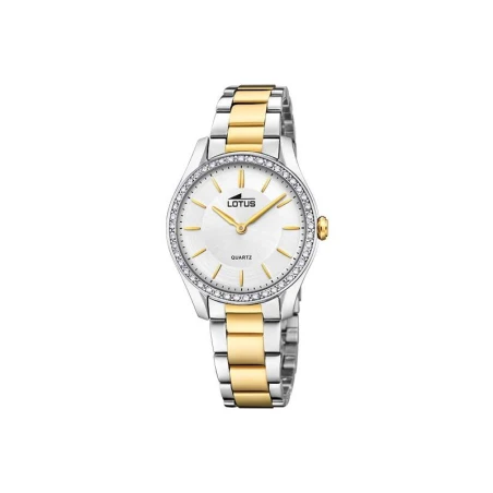 Reloj Lotus Bliss Mujer Plateado y Dorado Analógico 18797/1