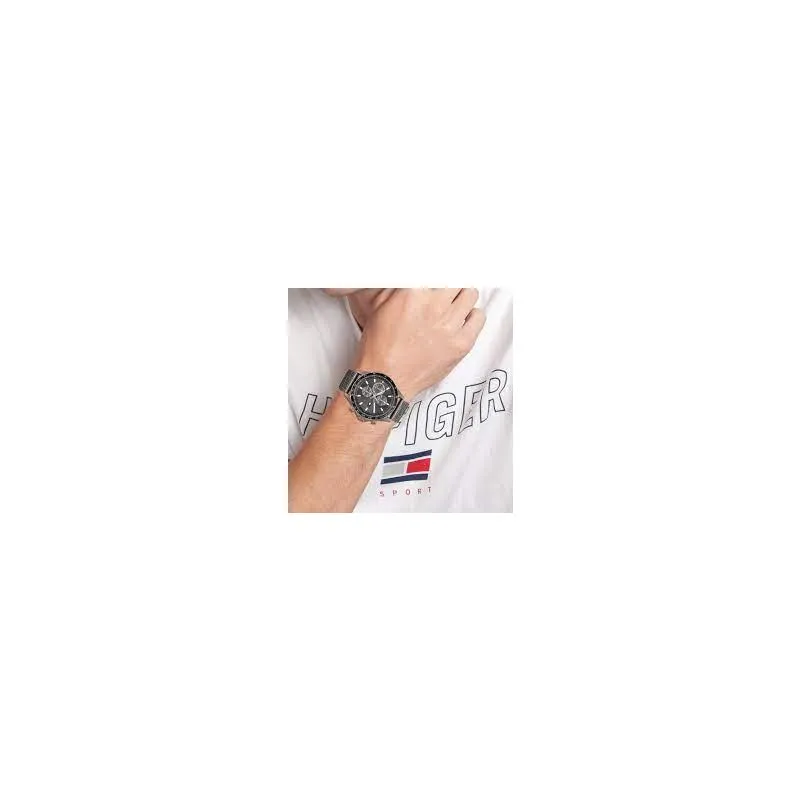 Reloj Tommy Hilfiger Miles Hombre Gris Multifunción 1792019