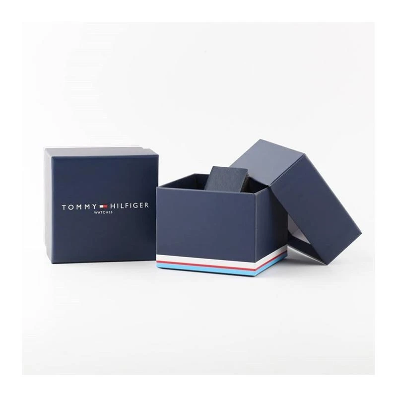 Reloj Tommy Hilfiger Miles Hombre Plateado y Azul Multifunción 1792018