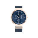 Reloj Tommy Hilfiger Lidia Mujer Azul y Rosado Analógico 1782541