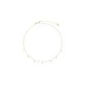 Collar Majorica Romea Plata Baño Oro y Perlas 4mm 16581.01.1.000.010.1