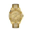 Reloj Guess Frontier Hombre Multifunción Dorado W0799G2