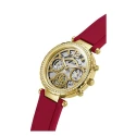 Reloj Guess Solstice Mujer Rojo y Dorado Multifunción GW0484L1