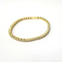 Pulsera Itemporality Martina Mujer Plata Baño Oro y Circonitas Blancas SBR-201-003-UU
