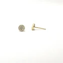 Pendientes Itemporality Steffi Mujer Plata Baño Oro y Circonitas Blancas SEA-201-169-UU