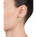 Pendientes Viceroy Fashion Chic Triple Aro  Acero Tricolor 75320E01019