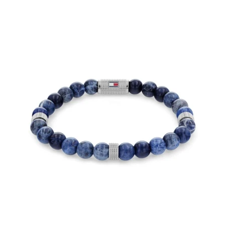 Pulsera Tommy Hilfiger Acero Inoxidable y cuentas azules 2790436