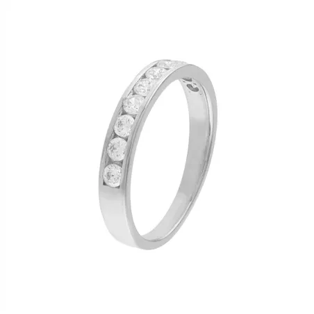 Anillo Itemporality Lux Oro Blanco 18Kt y 10 Diamantes Creados en Laboratorio GRN-101-258