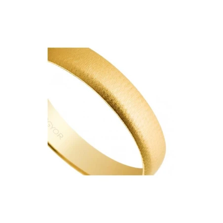 Alianza de oro texturizada 4 mm 50403T