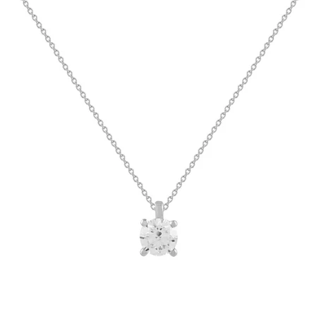 Gargantilla Itemporality Lux Oro Blanco 18Kt y Diamante Creado en Laboratorio GNL-101-126-UU