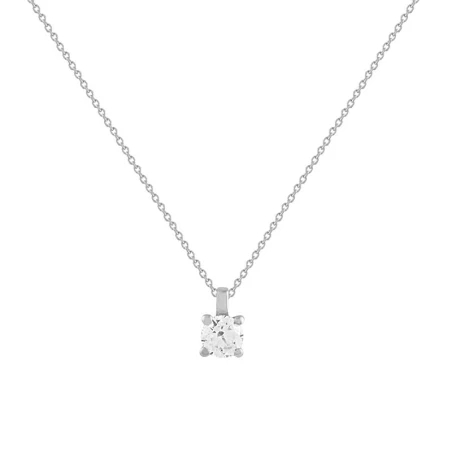 Gargantilla Itemporality Lux Oro Blanco 18Kt y Diamante Creado en Laboratorio GNL-101-124-UU