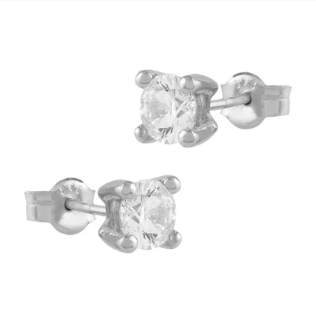 Pendientes Itemporality Lux Oro Blanco 18Kt y Diamante Creado en Laboratorio GEA-101-141-UU