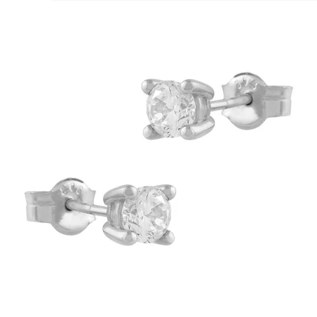 Pendientes Itemporality Lux Oro Blanco 18Kt y Diamante Creado en Laboratorio GEA-101-139-UU