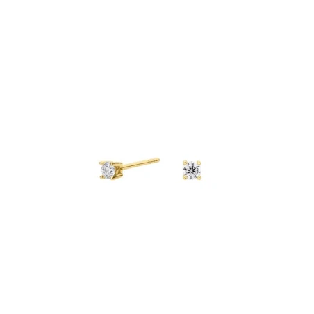 Pendientes Itemporality Lux Oro Amarillo y 2 Diamantes GEA-201-005-UU