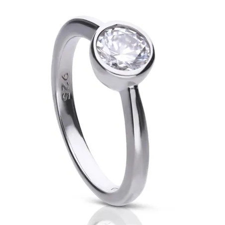 Anillo Diamonfire Plata y Circonita 6,25mm 6118131582