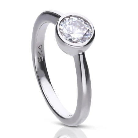 Anillo Diamonfire Plata y Circonita 6,25mm 6118131582