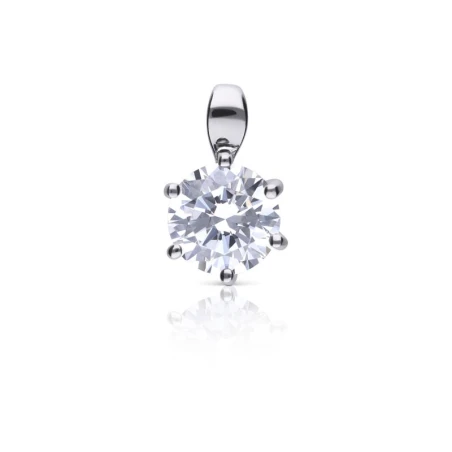 Colgante Diamonfire Carats Plata y Circonita 8mm 6507831082