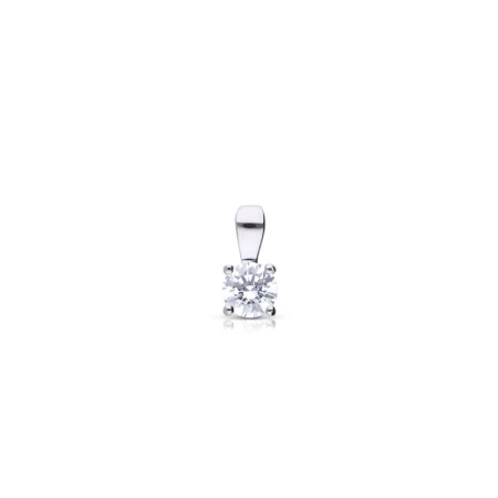 Colgante Diamonfire Carats Plata Triple Baño y Circonita 5mm 6515881082