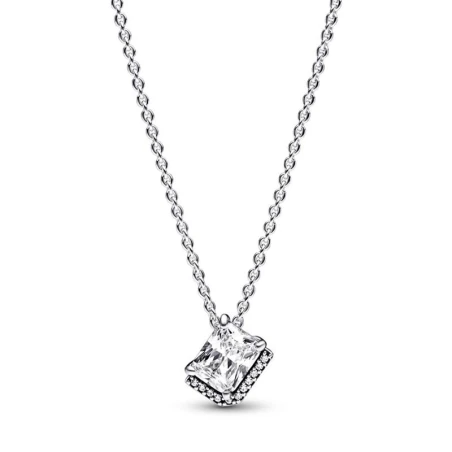 Gargantilla Pandora Halo Rectangular Brillante 392388C01-45