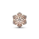 Charm Pandora Copo de Nieve Festivo Baño Rose 782378C01