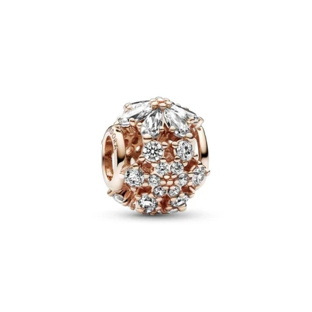 Charm Pandora Herbario Redondo Brillante Baño Rose 782383C01