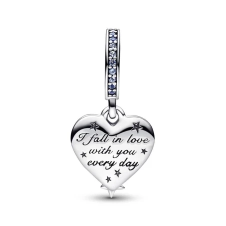 Charm Colgante Pandora Corazón Estrella Fugaz Celestial 792356C01