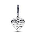 Charm Colgante Pandora Corazón Estrella Fugaz Celestial 792356C01