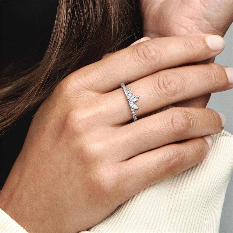 Anillo Pandora Herbario Brillante 192392C01