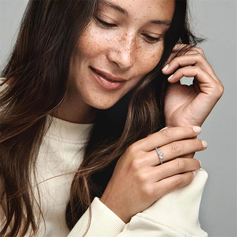 Anillo Pandora Herbario Brillante 192392C01
