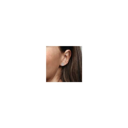 Pendientes Pandora Herbario Brillante Baño Rose 282407C01
