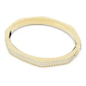 Brazalete Swarovski Dextera Ocotogonal Baño Oro 5639198