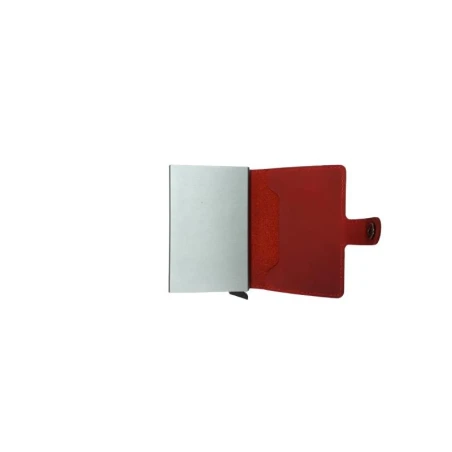 Tarjetero Serraje Rojo Hombre 222-102ROJO
