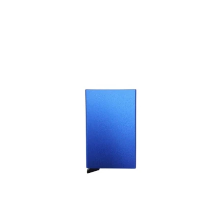 Tarjetero Protector Metal Azul 221-002
